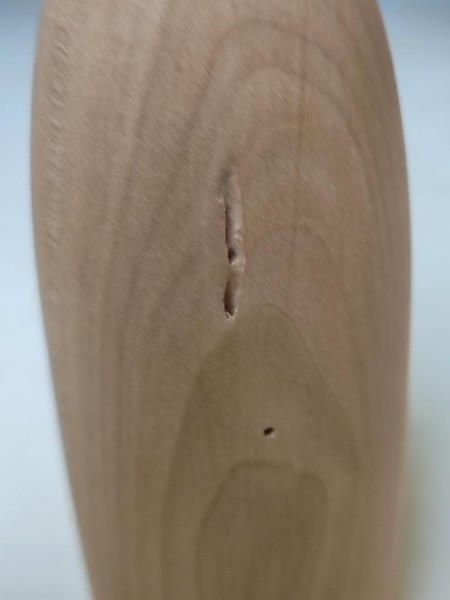 Muskatmühle aus Birnbaum, Muskatreibe